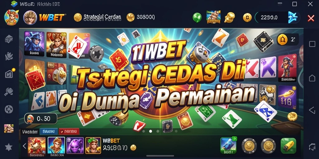 Tampilan gameplay seru dan strategi yang dinamis di 11WBET.