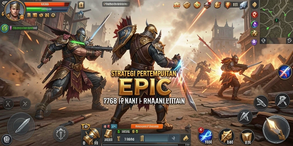 Tampilan gameplay menarik dari 8768 yang menampilkan strategi mendalam.