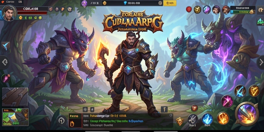 Screenshot dari gameplay <strong>CORLA188</strong> menampilkan aksi pertarungan yang mendebarkan.