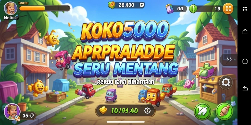 Screenshot gameplay KOKO5000 menampilkan momen seru dalam permainan.