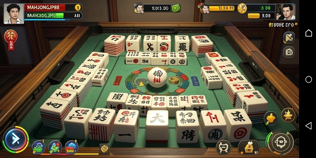Tampilan gameplay yang seru dan menantang di MAHJONGJP88