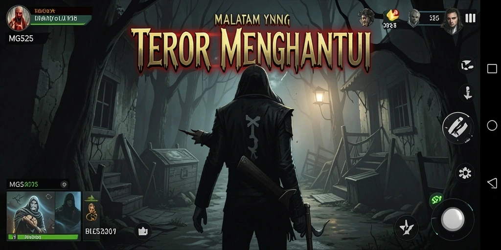 Gameplay MG525 yang menegangkan dan menyeramkan.