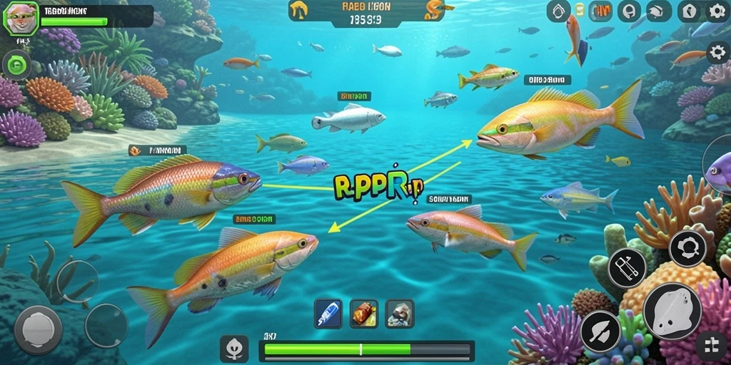 Tampilan menawan dari gameplay RPRPRP yang seru.