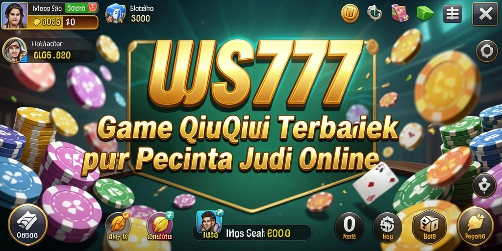 Screenshot utama UUS777 menampilkan gameplay seru QiuQiu.